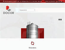 Tablet Screenshot of docor.com.br